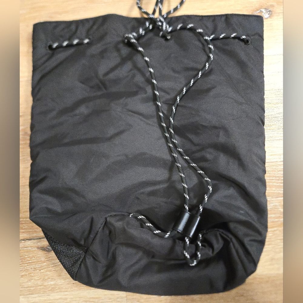 PINK Victoria's Secret Black Backpack Sleek Minimalist Design - Picture 5 of 6